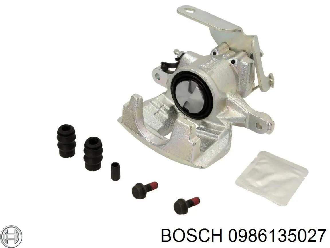 Купити 0986135027 Bosch Супорт задній правий