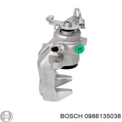 0986135038 Bosch супорт гальмівний задній правий
