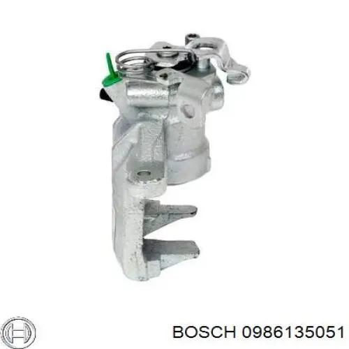 Супорт гальмівний задній правий 0986135051 Bosch