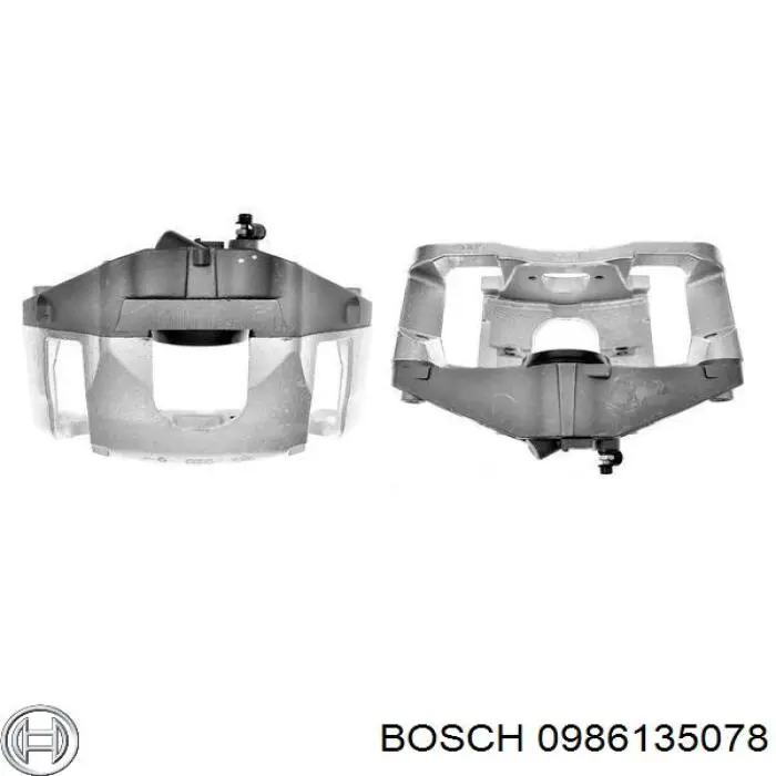 0986135078 Bosch супорт гальмівний передній правий