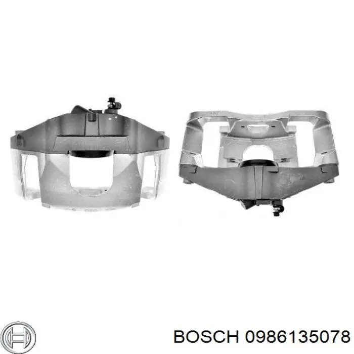 Супорт гальмівний передній правий 0986135078 Bosch