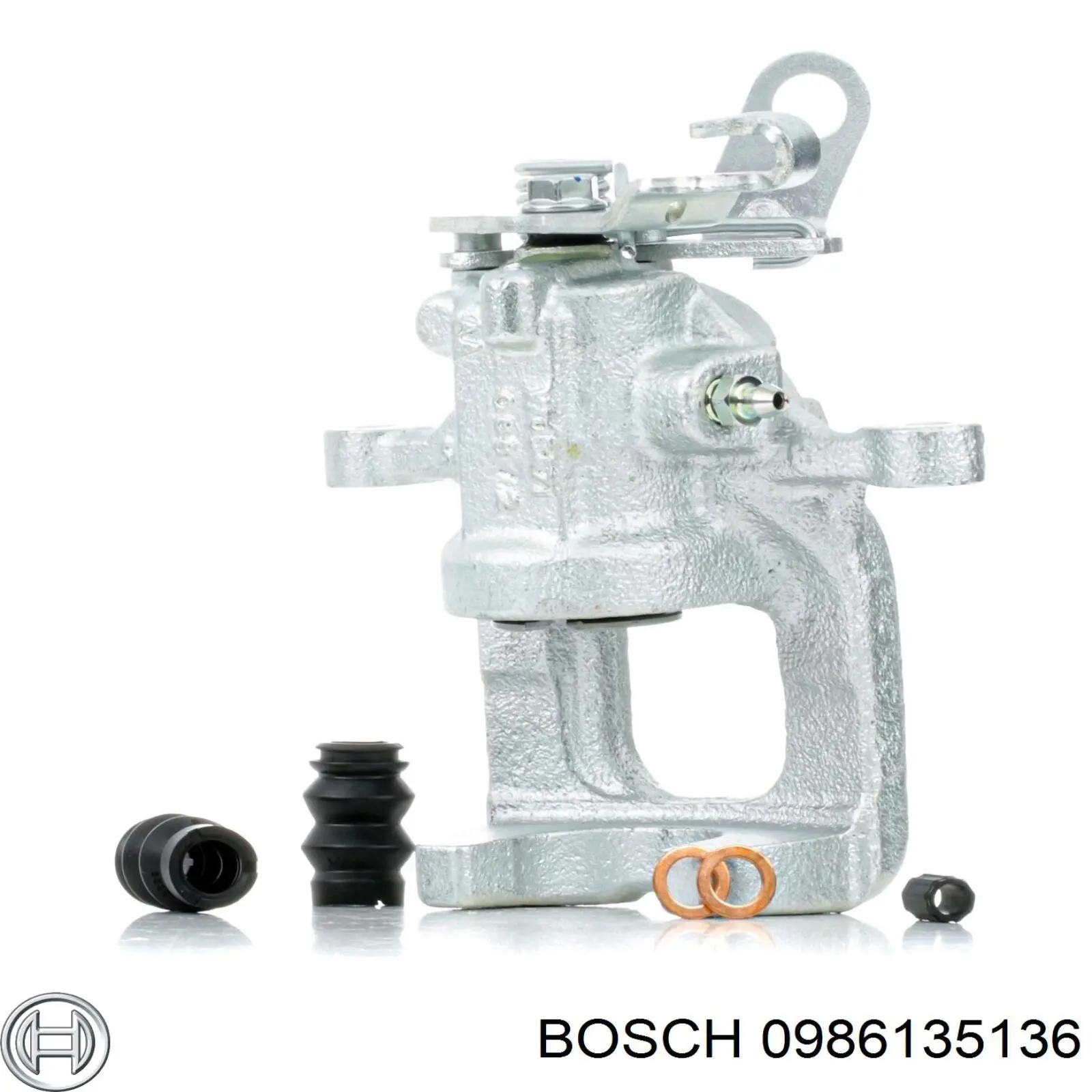 Купити 0986135136 Bosch Супорт гальмівний передній правий