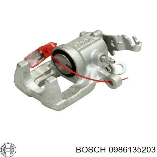 0986135203 Bosch супорт гальмівний задній правий