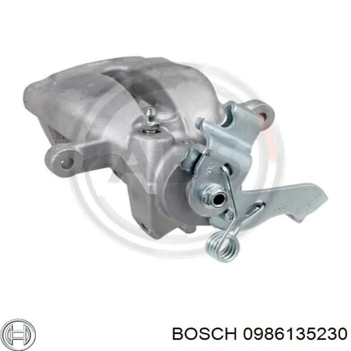 Купити 0986135230 Bosch Супорт задній правий