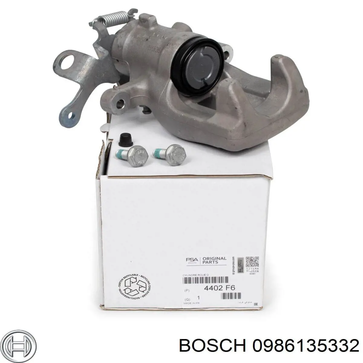 Супорт задній правий 0986135332 Bosch