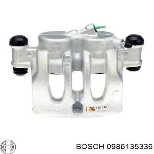 Супорт гальмівний передній правий 0986135336 Bosch