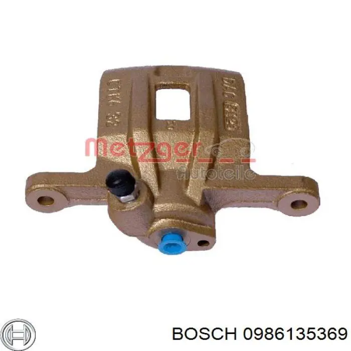 Супорт гальмівний задній правий Bosch 0986135369