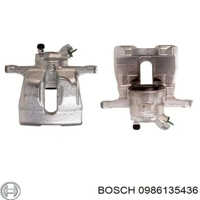 Супорт гальмівний задній правий 0986135436 Bosch