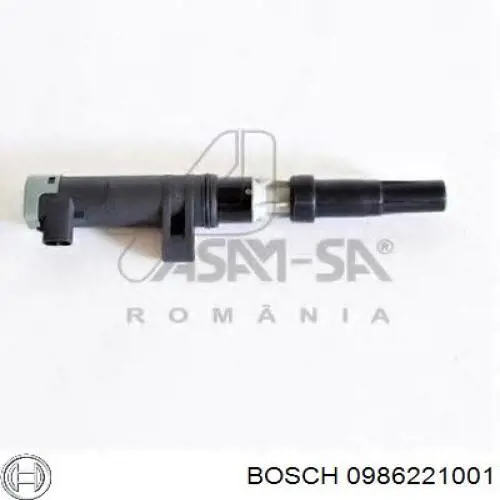 Котушка запалювання Bosch 0986221001 ціна, від 19.78 USD