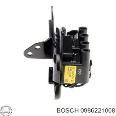 Котушка запалювання Bosch 0986221008 ціна, від 39.85 USD