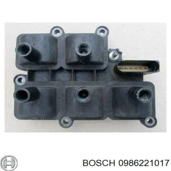 0986221017 Bosch котушка запалювання