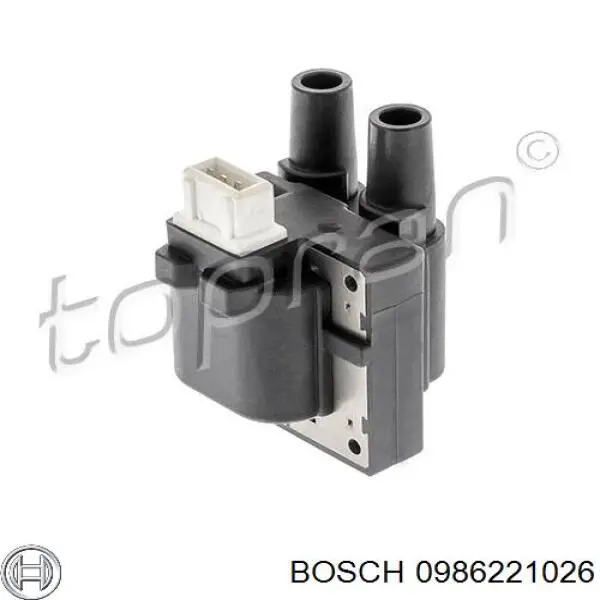 Котушка запалювання Bosch 0986221026 ціна, від 18.62 USD