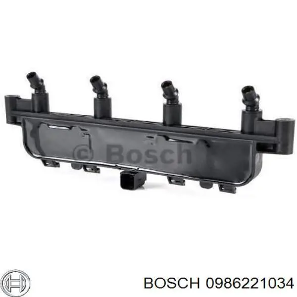 Купити 0986221034 Bosch Котушка запалювання