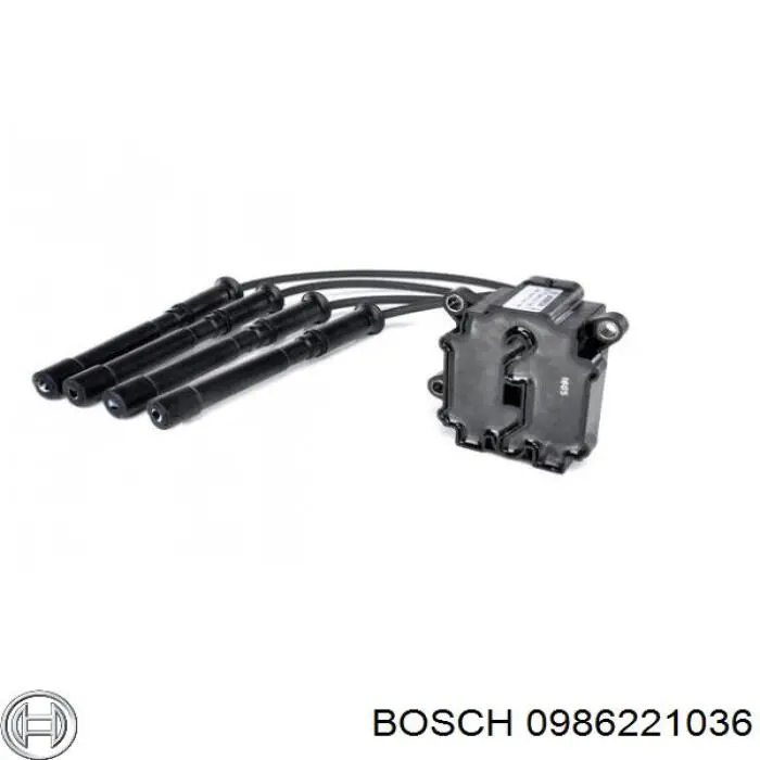 Котушка запалювання 0986221036 Bosch
