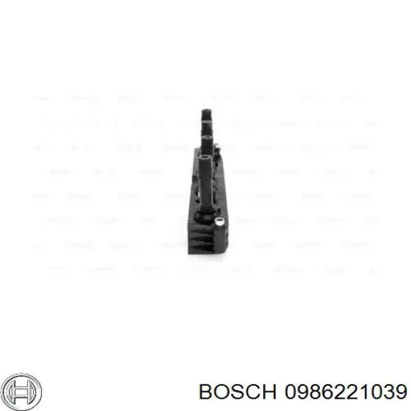 Купити 0986221039 Bosch Котушка запалювання