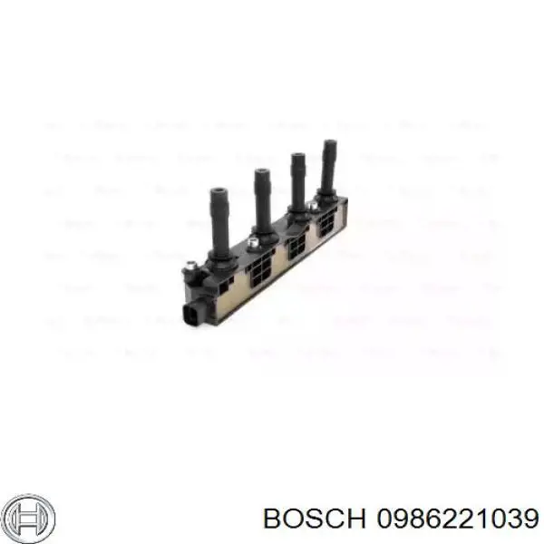 Котушка запалювання 0986221039 Bosch