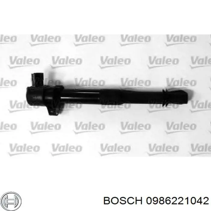 Купити 0986221042 Bosch Котушка запалювання