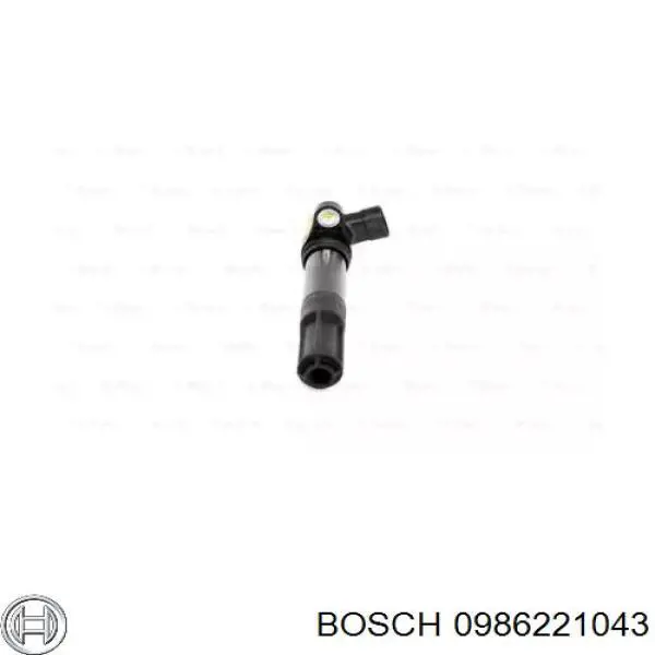 Котушка запалювання Bosch 0986221043 ціна, від 31.69 USD