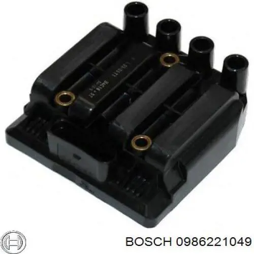 Котушка запалювання Bosch 0986221049 ціна, від 108.51 USD