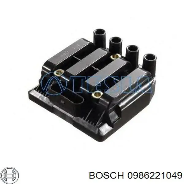 Купити 0986221049 Bosch Котушка запалювання