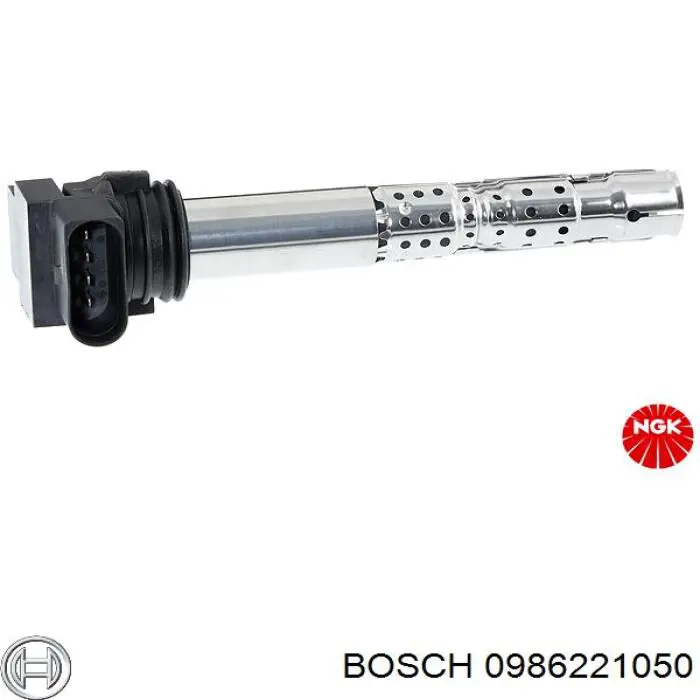 Котушка запалювання Bosch 0986221050 ціна, від 37.29 USD