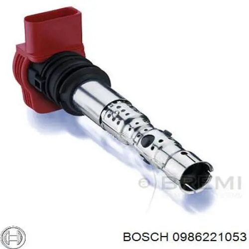 Котушка запалювання Bosch 0986221053 ціна, від 30.86 USD