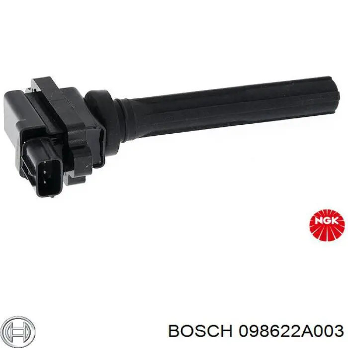 Котушка запалювання 098622A003 Bosch