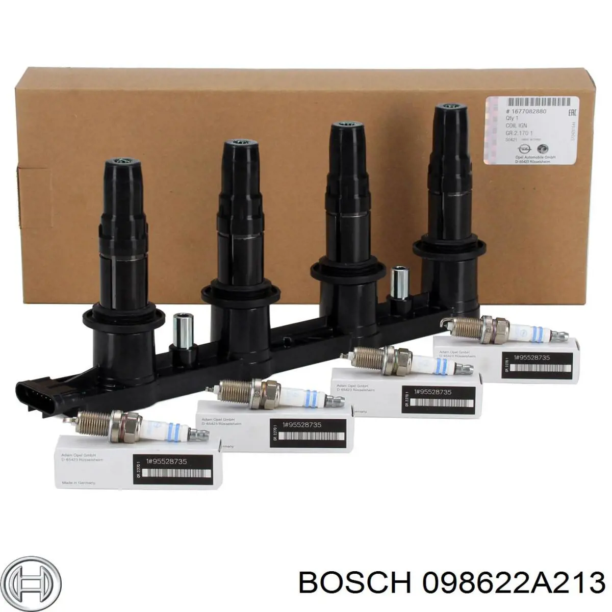 Котушка запалювання 098622A213 Bosch