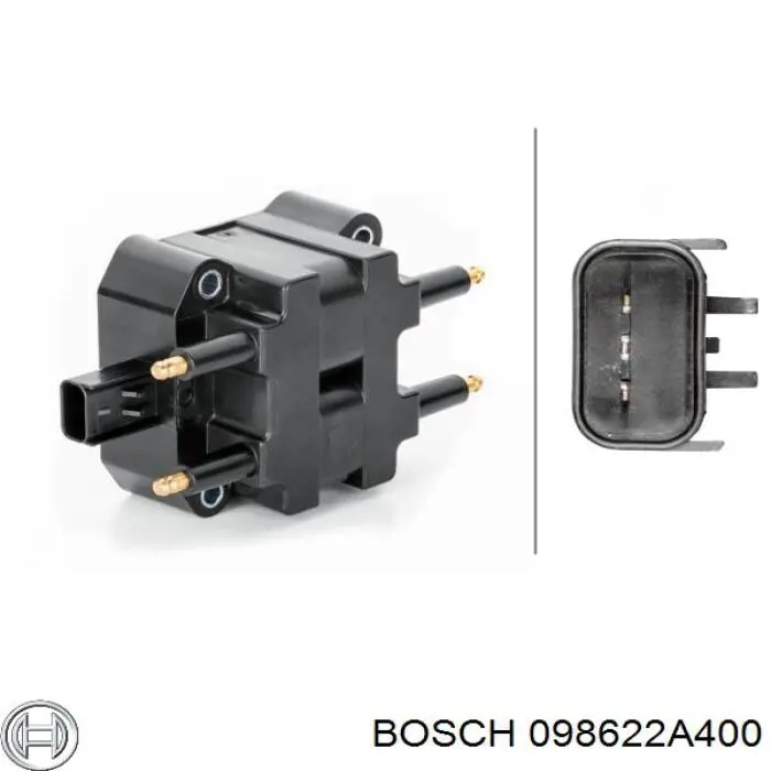 Купити 098622A400 Bosch Котушка запалювання