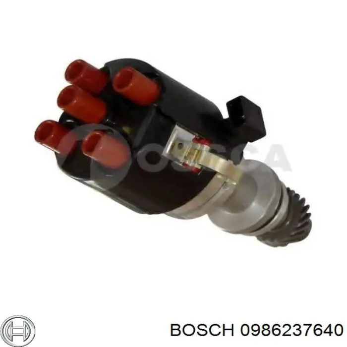 Розподільник запалювання (трамблер) 0986237640 Bosch