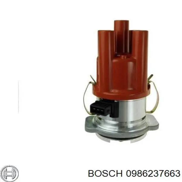 Розподільник запалювання (трамблер) 0986237663 Bosch