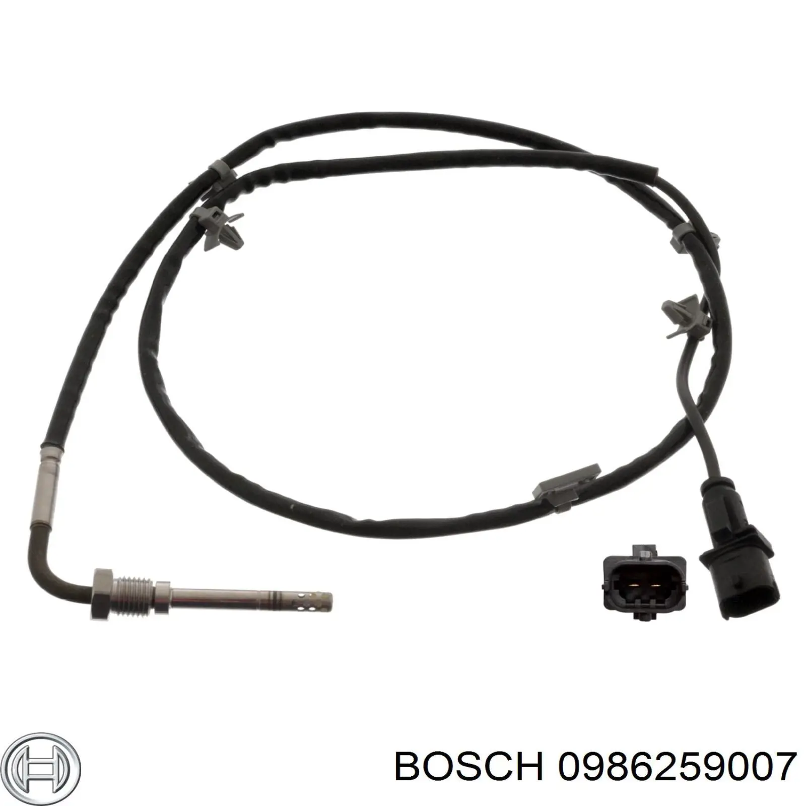 Купити 0986259007 Bosch Датчик температури відпрацьованих газів (ВГ), після каталізатора