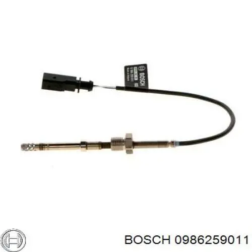Купити 0986259011 Bosch Датчик температури відпрацьованих газів (ВГ), перед фільтром сажі