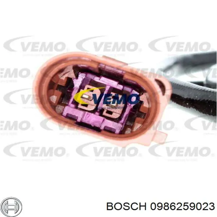 Датчик температури відпрацьованих газів (ВГ), перед фільтром сажі Bosch 0986259023