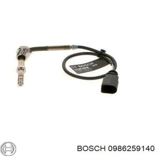 Датчик температури відпрацьованих газів (ВГ), фільтр сажі Bosch 0986259140 ціна, від 41.98 USD
