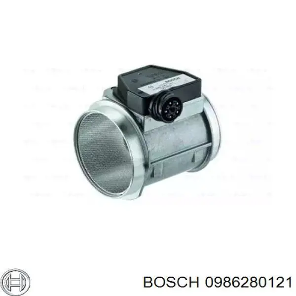 Датчик масової витрати повітря Bosch 0986280121 ціна, від 324.49 USD