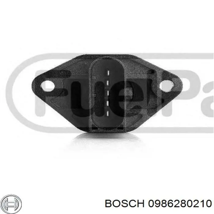 Датчик масової витрати повітря Bosch 0986280210 ціна, від 45.69 USD