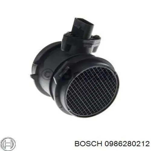 0986280212 Bosch датчик потоку (витрати повітря, витратомір MAF - (Mass Airflow))