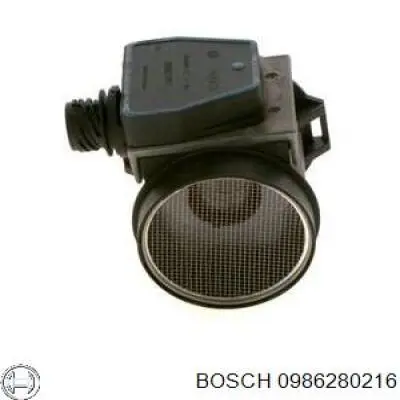 Датчик масової витрати повітря Bosch 0986280216 ціна, від 1308.25 UAH