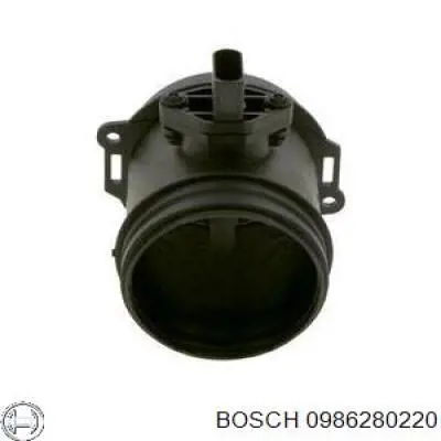 0986280220 Bosch датчик потоку (витрати повітря, витратомір MAF - (Mass Airflow))