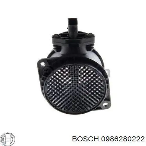 Датчик масової витрати повітря Bosch 0986280222 ціна, від 85.94 USD