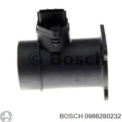 0986280232 Bosch Датчик витрати повітря