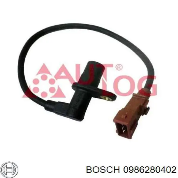 0986280402 Bosch датчик положення (оборотів коленвалу)