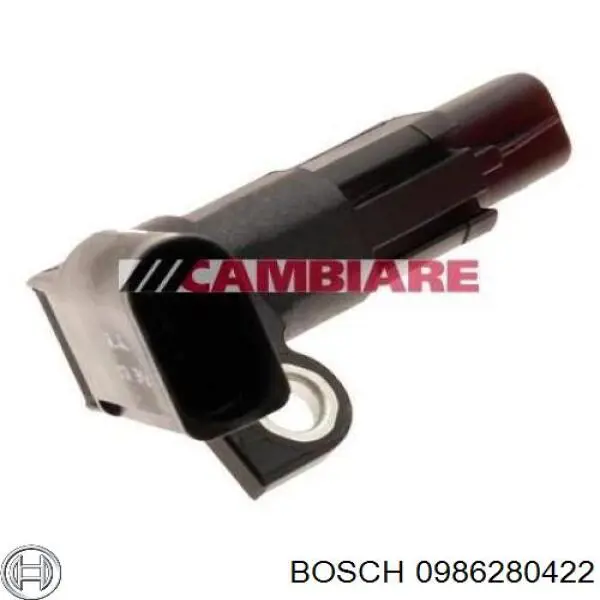 Датчик обертів колінвалу Bosch 0986280422 ціна, від 23.39 USD