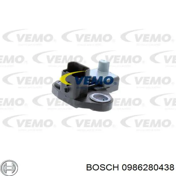 Купити 0986280438 Bosch Датчик положення (оборотів) коленвалу