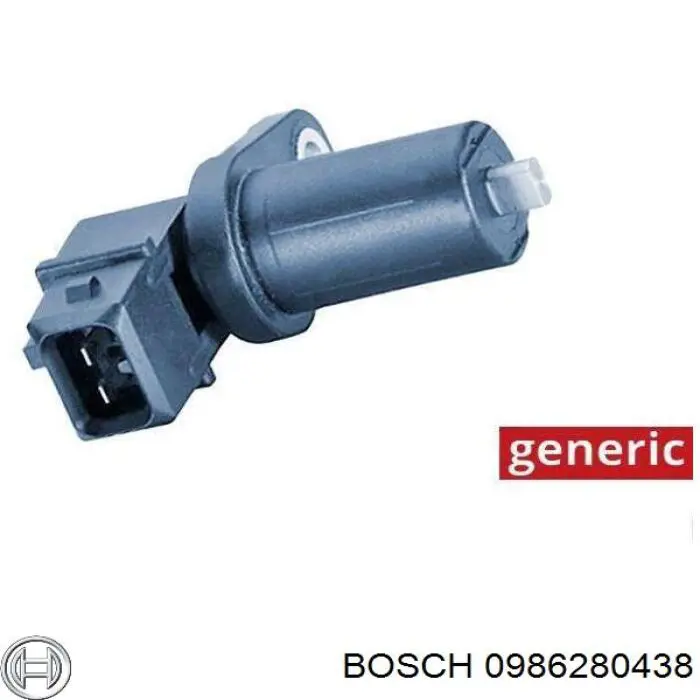 0986280438 Bosch датчик положення (оборотів коленвалу)