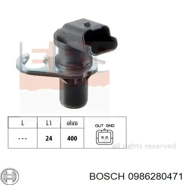 0986280471 Bosch ДПКВ