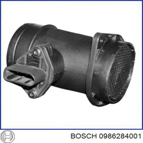 0986284001 Bosch датчик потоку (витрати повітря, витратомір MAF - (Mass Airflow))