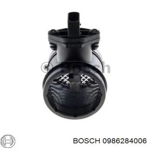0986284006 Bosch датчик потоку (витрати повітря, витратомір MAF - (Mass Airflow))