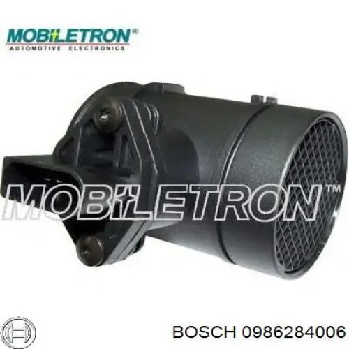 Датчик масової витрати повітря Bosch 0986284006 ціна, від 31.67 USD